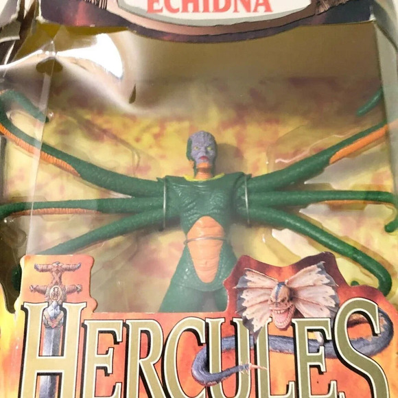 Vtg 1995 Hercules The Legendary Journeys Echidna 5 Inch Toy Biz Damaged Box - Picture 2 of 16